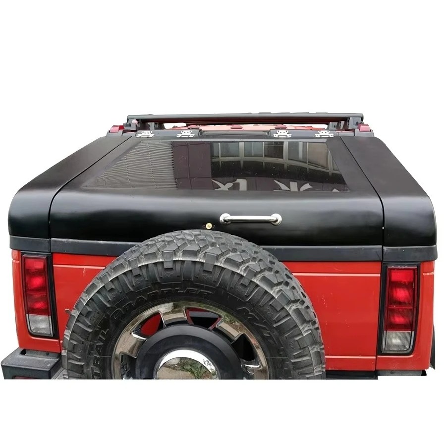 FRP Material Rigid Back Italic for H2 SUT 2003-2009 Trunk Cover Tonneau Cover Body Kit